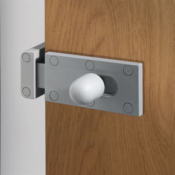 Silver Inward Opening Door Lock Body for MFC & HPL Cubicles