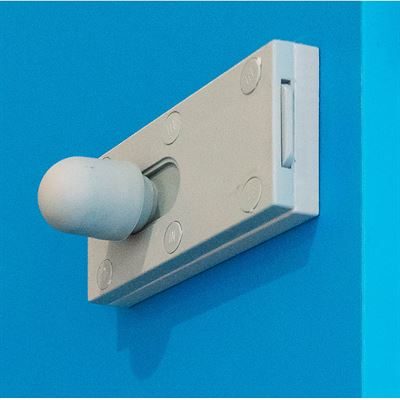 Silver Outward Opening Lock Body for SGL Cubicles