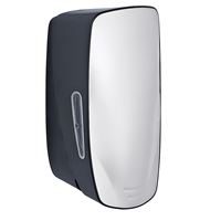 ABS Foam Soap Dispenser - Stainless Steel and Black