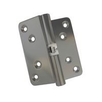 Satin Anodised Right Hand Outward Opening Door Hinge for HiZone and Quadro Cubicles